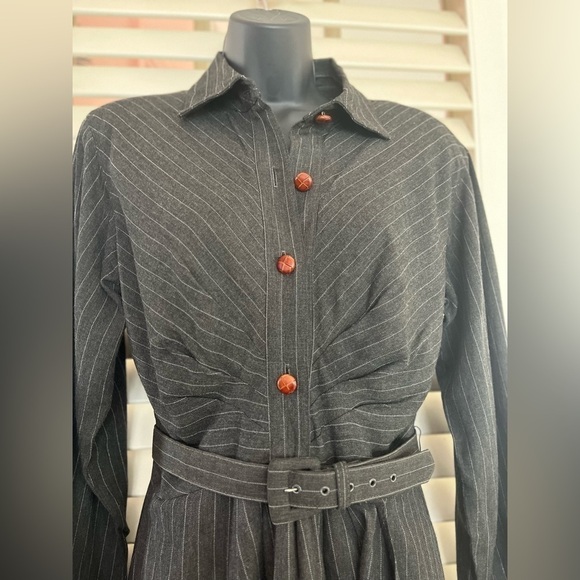 Kathryn Conover vintage tailored dress Sz 8 - Picture 6 of 15